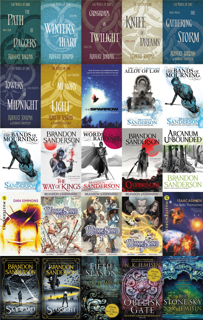 As you can see, I&rsquo;m a huge Brandon Sanderson Fan!